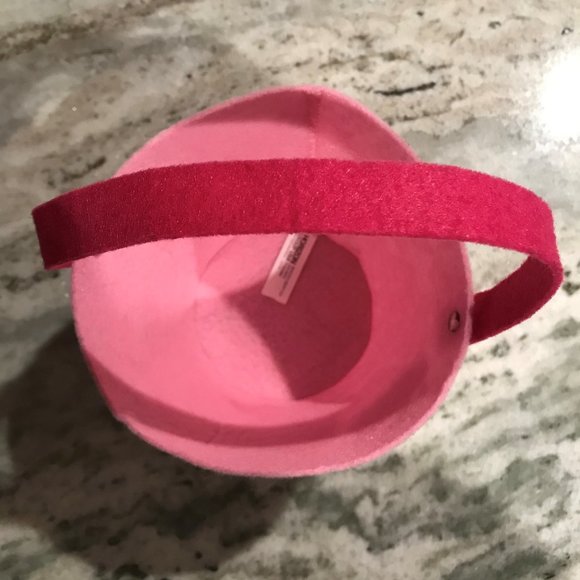 Hello Kitty Pink Felt Pail Basket - Perfect for Easter! - Picture 2 of 2